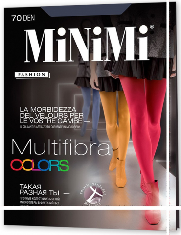 Колготки MiNiMi Multifibra Colors 70 3D