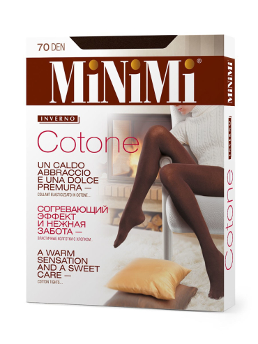 Колготки MiNiMi Cotone 70 Maxi