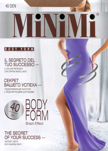 Колготки MiNiMi Body Form 40 (PUSH UP)