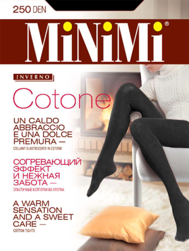 Колготки MiNiMi Cotone 250 Maxi