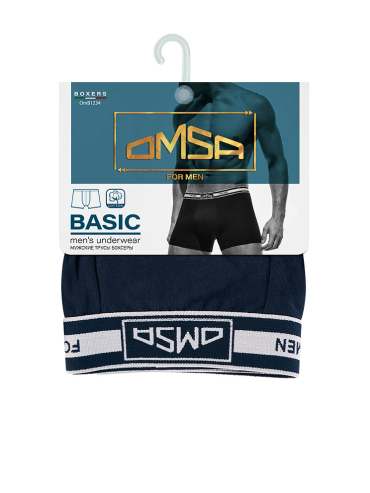 OMSA FOR MEN BASIC Боксеры с открытой резинкой