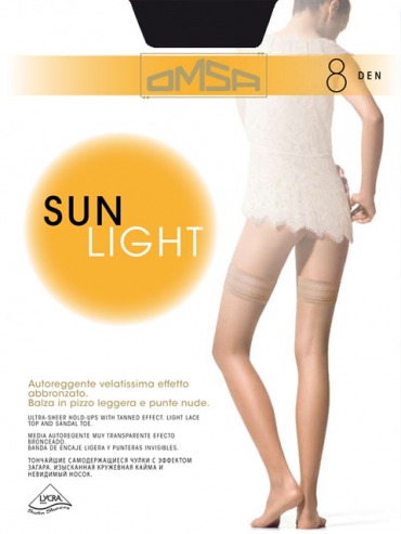 Чулки Omsa Sun Light 8