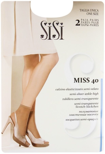 Носки SiSi Miss 40 2 пары