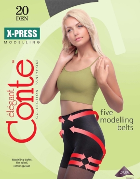 Колготки женские CONTE X-PRESS 20 5-XL