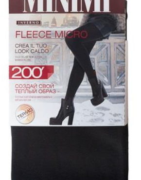Колготки MiNiMi Fleece Micro 200 (микрофибра с флисом)