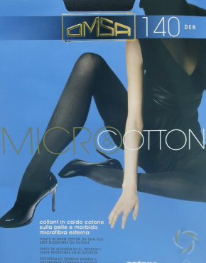 Колготки Omsa Micro&Cotton 140 ExtraLarge