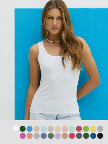 MiNiMi FRESH Майка женская (кашкорсе)