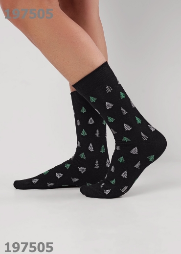 CLE Носки муж.К6554Л НГ хл+эл