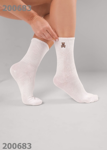 CLE Носки жен.Д5620 8 марта хл+эл
