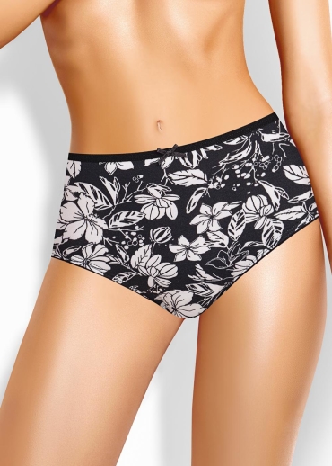 Трусы женские макси Нуар