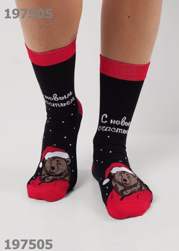 CLE Носки муж.К6560Л НГ хл+эл