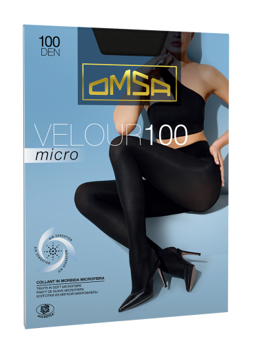 Колготки Omsa VELOUR MICRO 100 MAXI