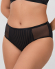 Трусы-слип с низкой линией талии Нуар