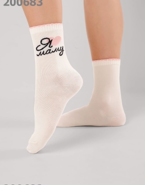 CLE Носки жен.Д5636 8 марта хл+эл