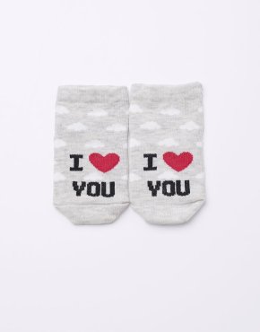 CLE Носки дет.С591 10-12 ясли хл+эл