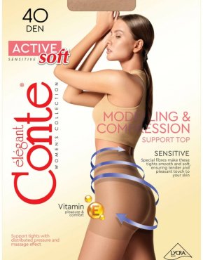 Колготки женские CONTE ACTIVE SOFT 40