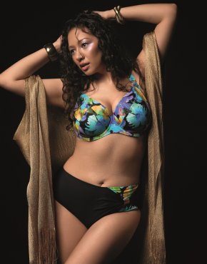 Купальный костюм Цветущая амазония
