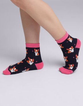 CLEVER Носки дет.С242П 16-18,18-20 плюш дев