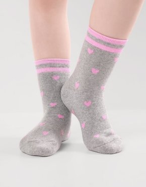 CLEVER Носки дет.С247П 20-22,22 плюш дев