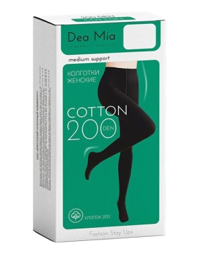 Колготки женские DEA MIA COTTON 200