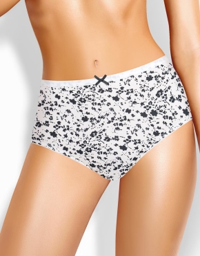 Трусы женские макси Нуар