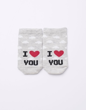 CLE Носки дет.С591 10-12 ясли хл+эл