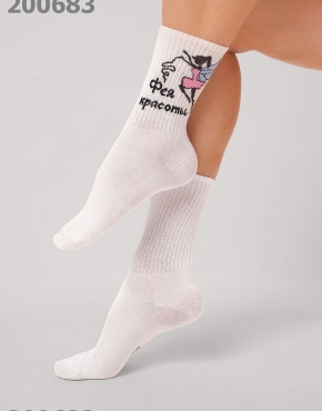 CLE Носки жен.Д5634 8 марта хл+эл