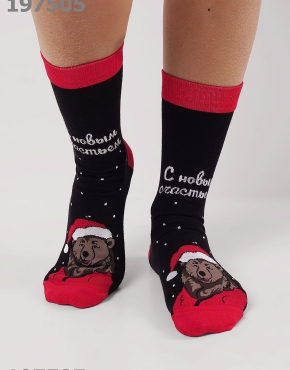 CLE Носки муж.К6560Л НГ хл+эл