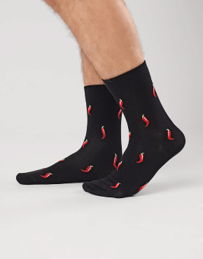 CLE Носки муж.К6569Л 23Ф хл+эл