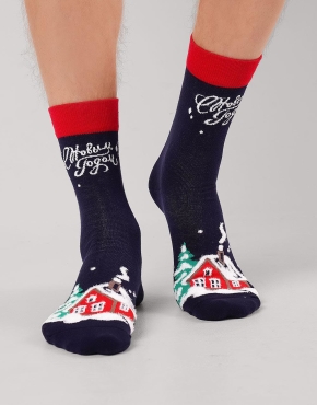 CLE Носки муж.К6556Л НГ хл+эл