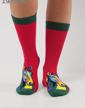 CLE Носки муж.К6557Л НГ хл+эл